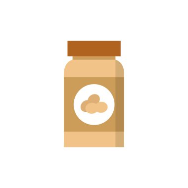 Fıstık ezmesi vektör simgesi