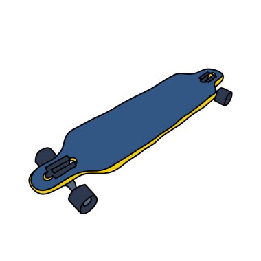 longboard doodle simgesi