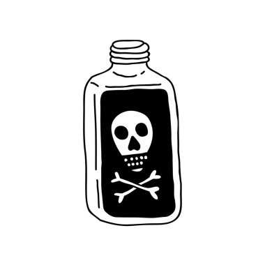 zehir illüstrasyon geleneksel tattoo flash