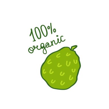 cherimoya doodle simgesi