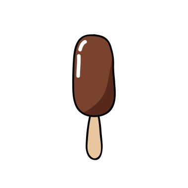 Dondurma doodle simgesi