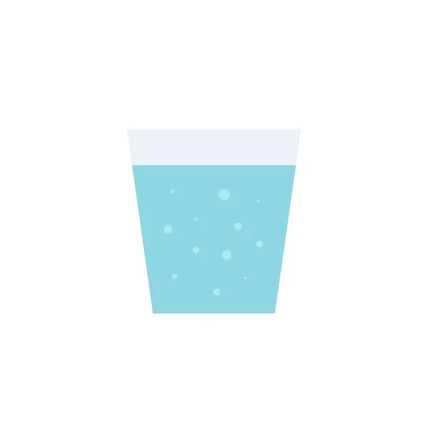 Glass of water icon — Stock Vector