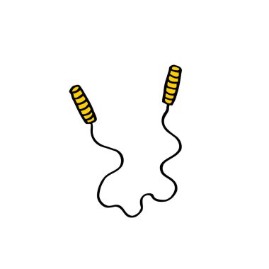 ip atlama doodle simgesi