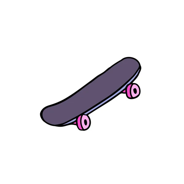 Ícone doodle skate —  Vetores de Stock