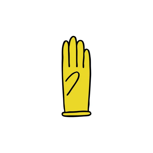 Doodle gant propre — Image vectorielle