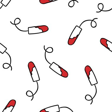 tampon sorunsuz doodle desen