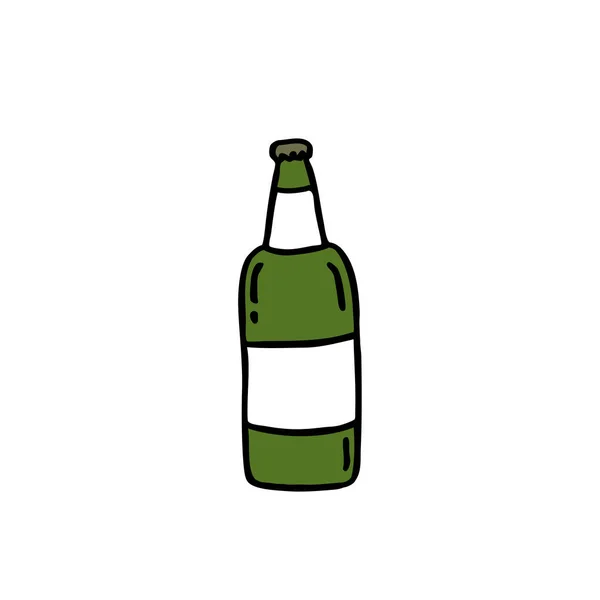 啤酒涂鸦图标 — 图库矢量图片