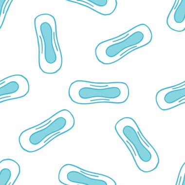 Sıhhi Peçete sorunsuz doodle desen