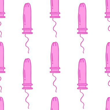 tampon sorunsuz doodle desen