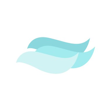 Dalgalar vektör simgesi