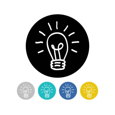 ampul doodle simgesi