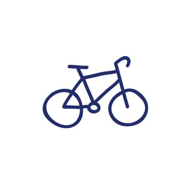 Bisiklet doodle simgesi