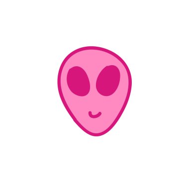 uzaylı doodle simgesi