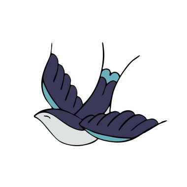 geleneksel dövme flaş yutmak