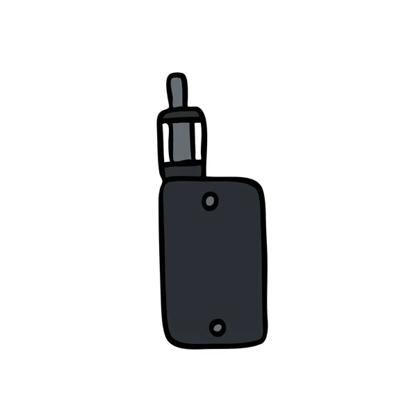 Icona Vape Doodle Vector — Vettoriale Stock