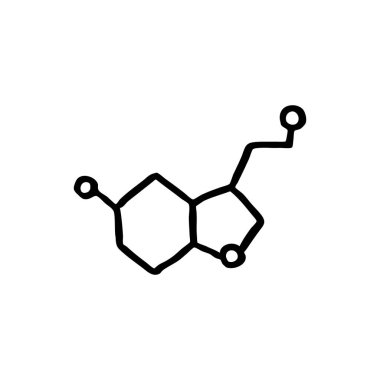 serotonin doodle satırı simgesi