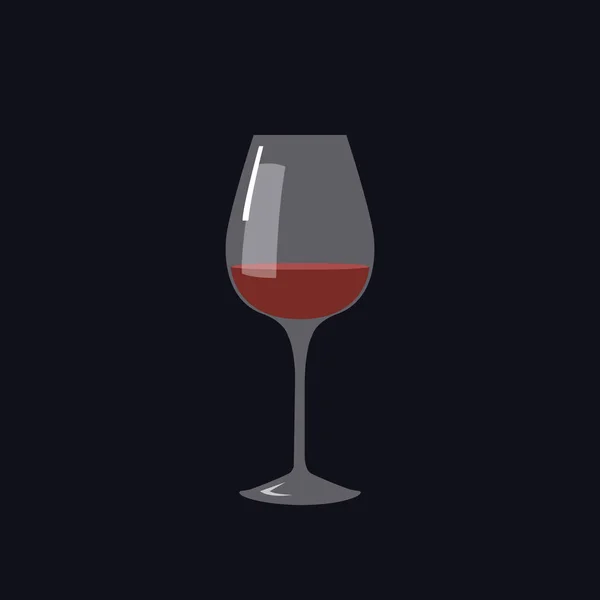 Διανυσματικό Εικονίδιο Γυαλιού Κρασιού — Διανυσματικό Αρχείο