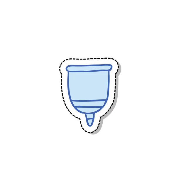 Значок Менструальной Чашки — стоковый вектор