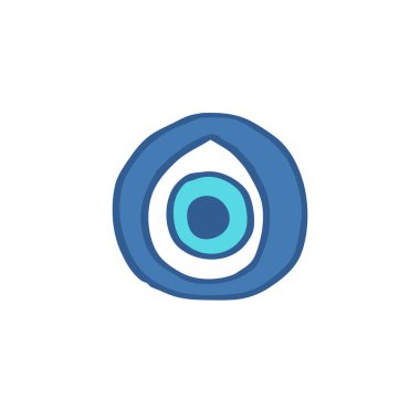 Fatima göz doodle simgesini