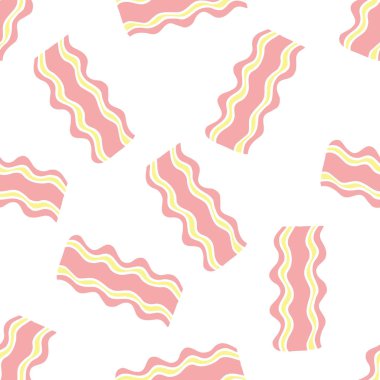 pastırma sorunsuz doodle desen