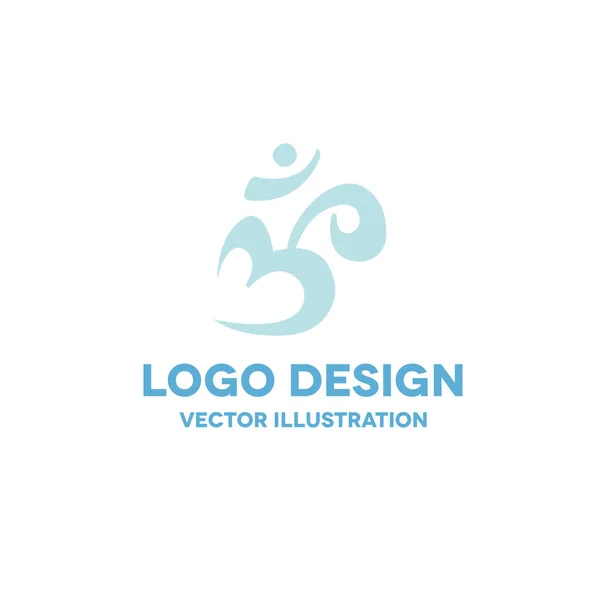 Om vector icono — Vector de stock