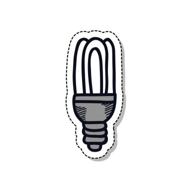 ampul doodle simgesi