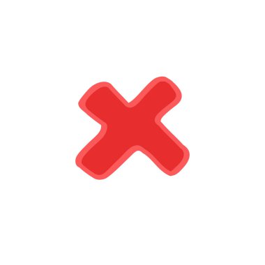 crossmark doodle simgesi