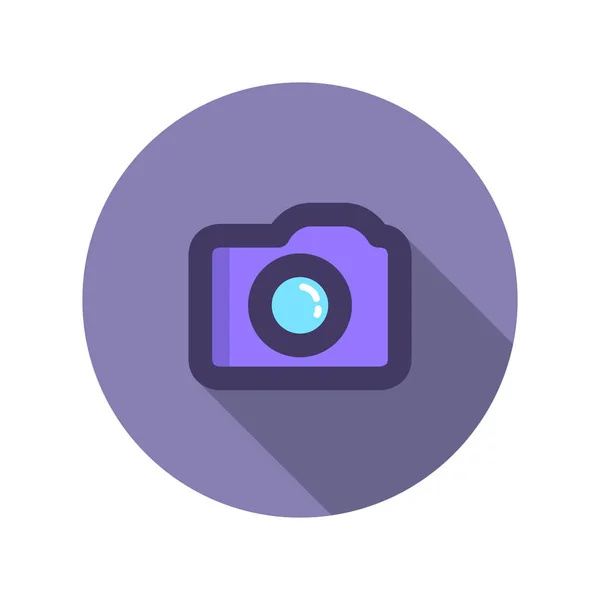 Icona vettoriale della fotocamera — Vettoriale Stock