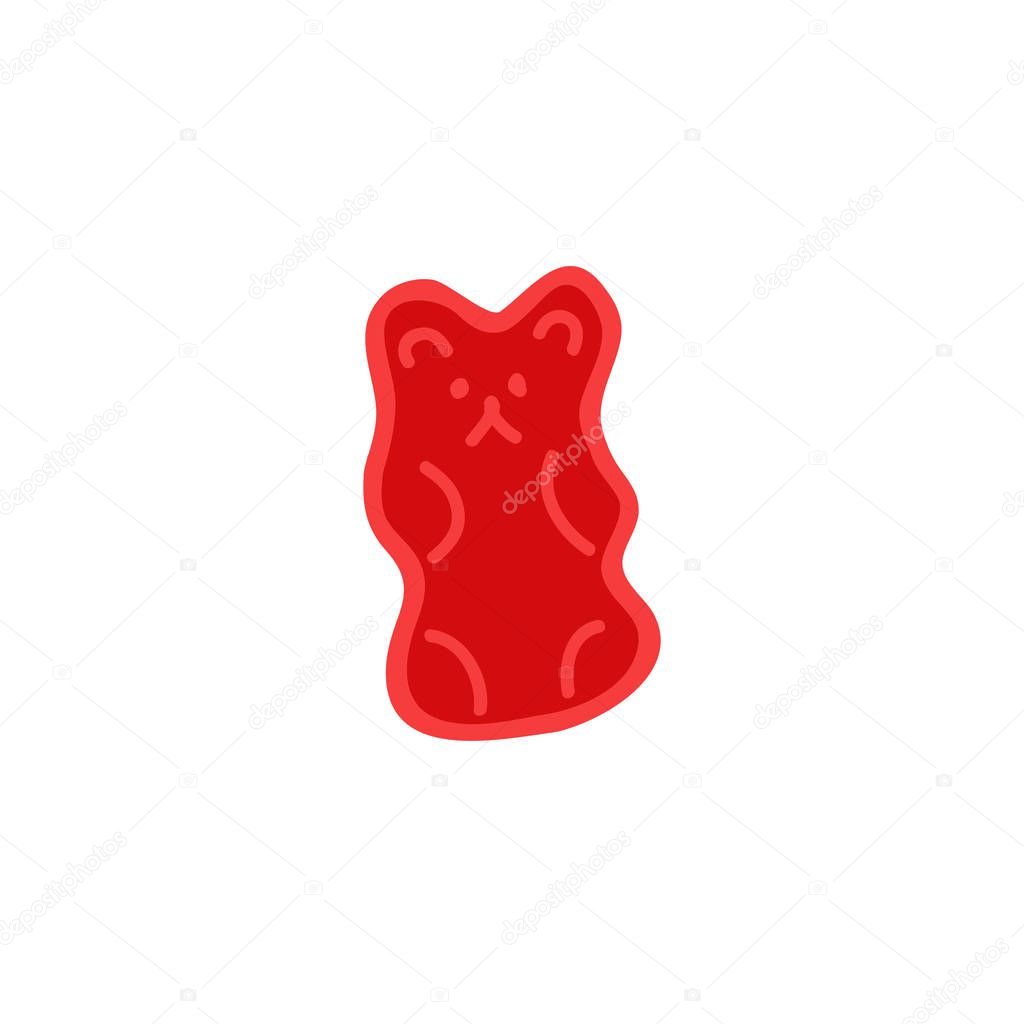 jelly candy doodle icon