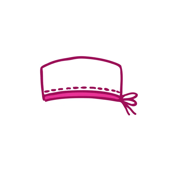 surgical cap doodle icon