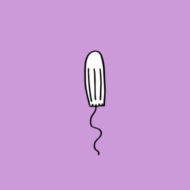 tampon doodle simgesi
