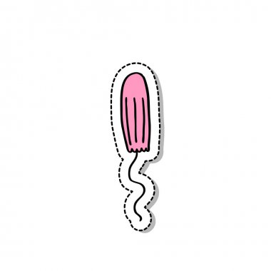 tampon doodle simgesi