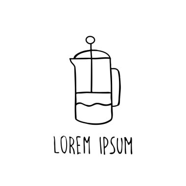 Fransız basın doodle simgesi