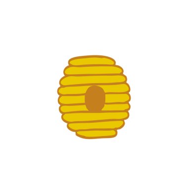 arı kovanı doodle simgesi