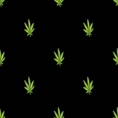 esrar esrar yaprağı dikişsiz doodle desen