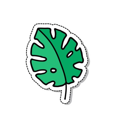 monstera doodle simgesi