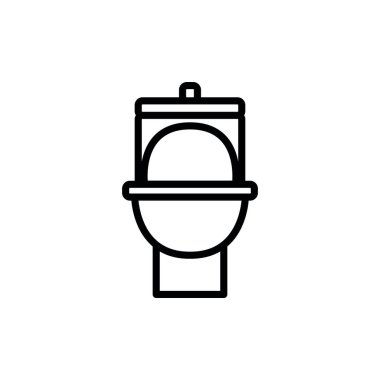 tuvalet fişeği simgesi, vektör rengi illüstrasyonu