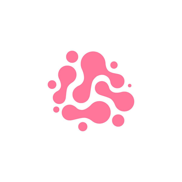 пробиотики плоская иконка, векторная иллюстрация
