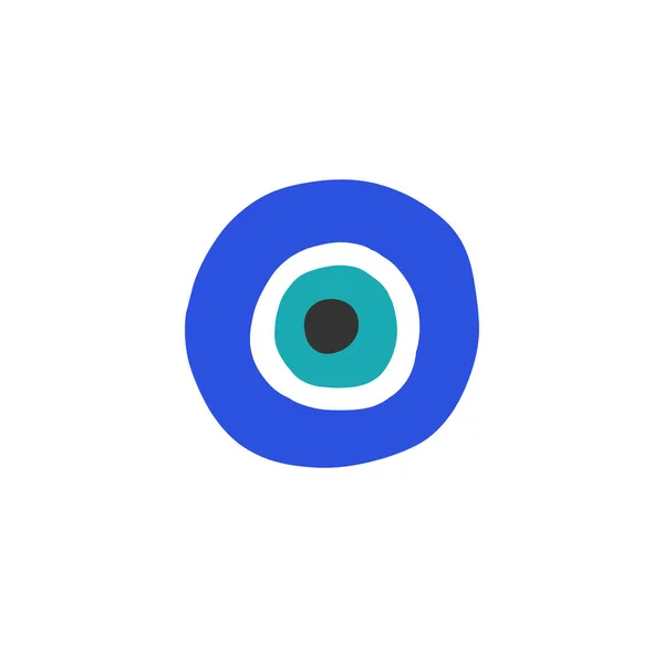 Fatima Eye Doodle Icon Διανυσματική Απεικόνιση — Διανυσματικό Αρχείο