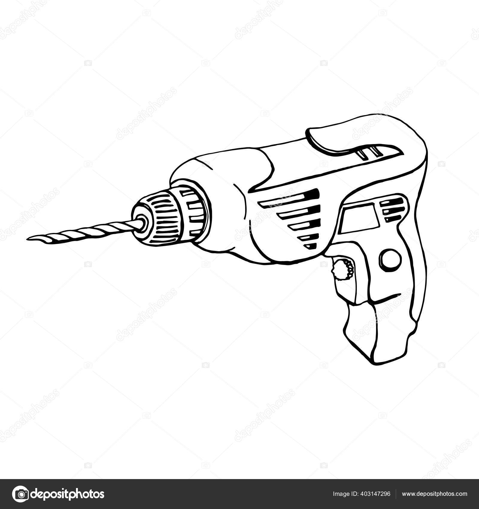 Aggregate more than 155 hand drill machine drawing super hot