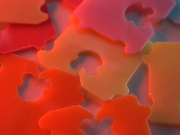 Agrafe Colorée Pour Sac Plastique Fond Flou Abstrait Rose Macro — Photo