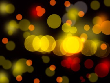 Mutlu yıllar 2021 ya da Noel için Bokeh renk soyutlaması. Kutlama için arkaplan.