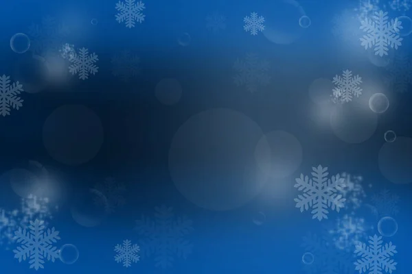 Abstraktní Modré Pozadí Pro Šťastný Nový Rok 2021 Rozmazaný Bílý — Stock fotografie