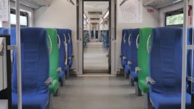 Boş tren vagonu. Moskova Kilitlemesi