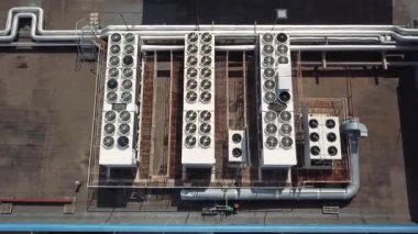 Çatıdaki Klima ve Havalandırma Sistemleri