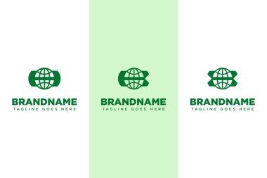 H K X Yeşil Küre Logosu, sürdürülebilirliği, büyümeyi ve küresel birliği simgeliyor