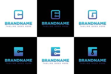 C E G Teknoloji Logosu, yenilik, ilerleme ve dijital bağlantıyı sembolize ediyor