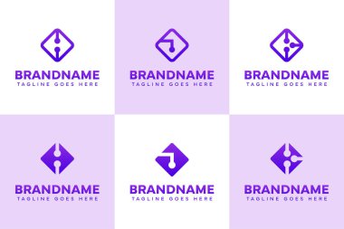 H J K Elmas Teknolojisi Logosu Yenilik, ilerleme ve dijital bağlantıyı simgeliyor