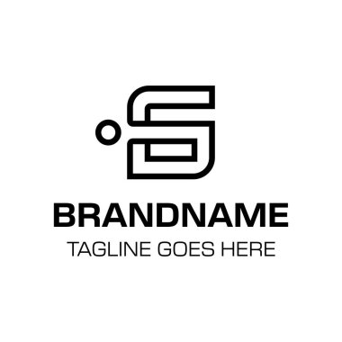 GI Monogram Logosu Harfleri, GI veya IG harfleri olan her marka için uygundur.