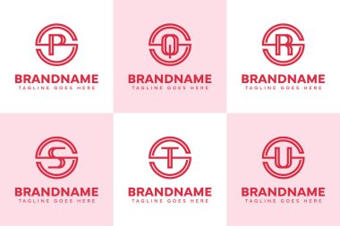SP SQ SR SS ST SU Logo Monogram Set, PS QS RS SS TS ABD baş harfleri